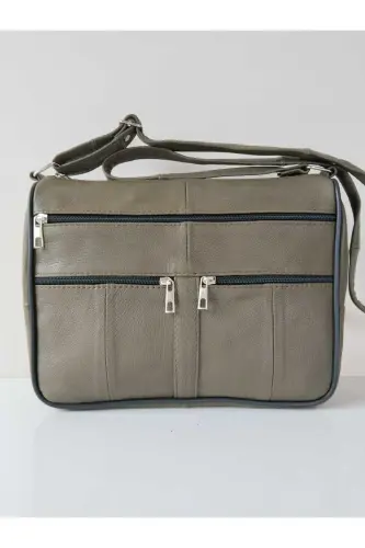 Genuine Leather Women's Bag-MULTICOLORED 