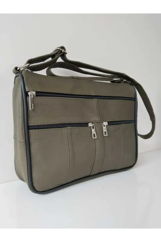 Genuine Leather Women's Bag-MULTICOLORED - 2