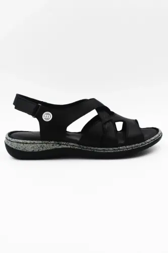 Genuine Leather Women's Sandals Mm1065 - 1