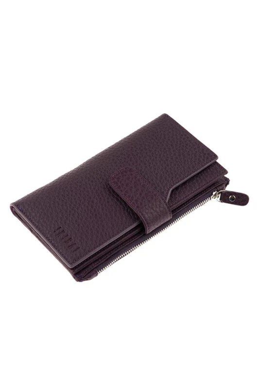 Genuine leather women's wallet - Deriderim