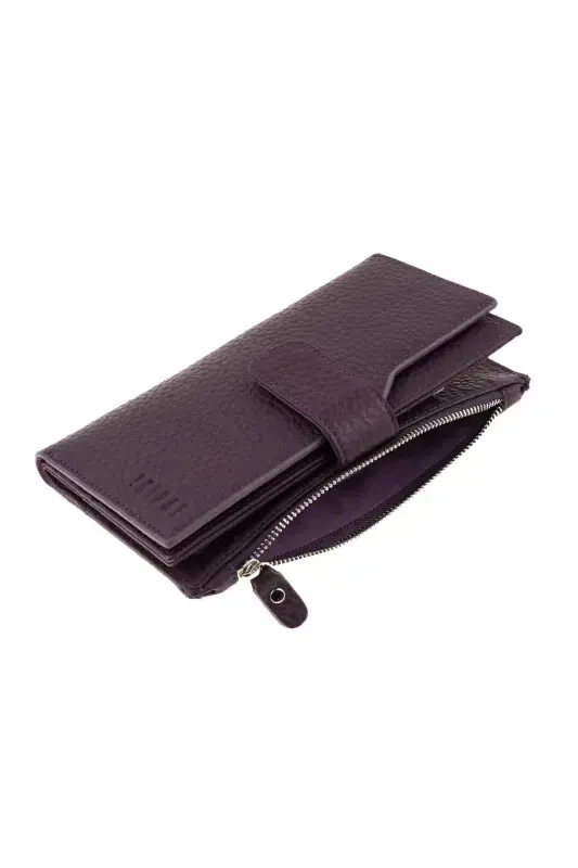 Genuine leather women's wallet - 2