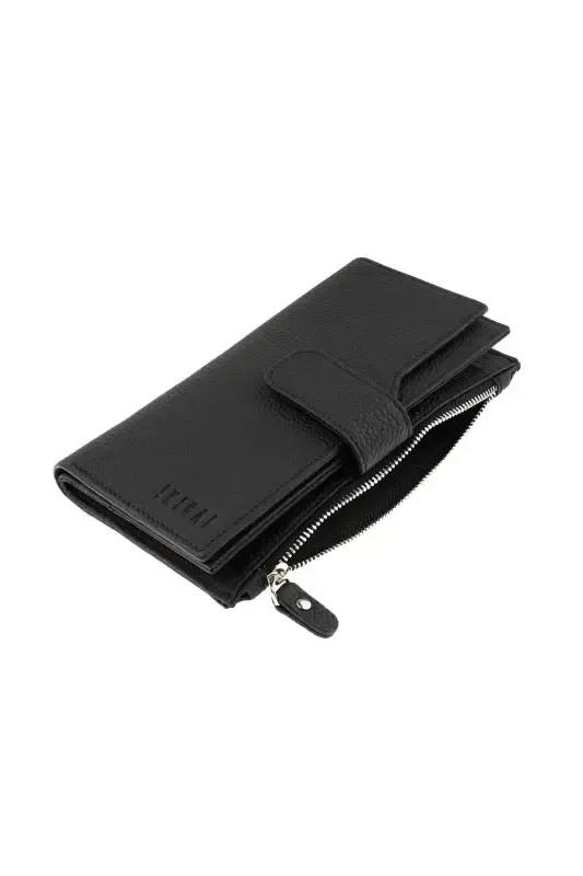 Genuine leather women's wallet - 2