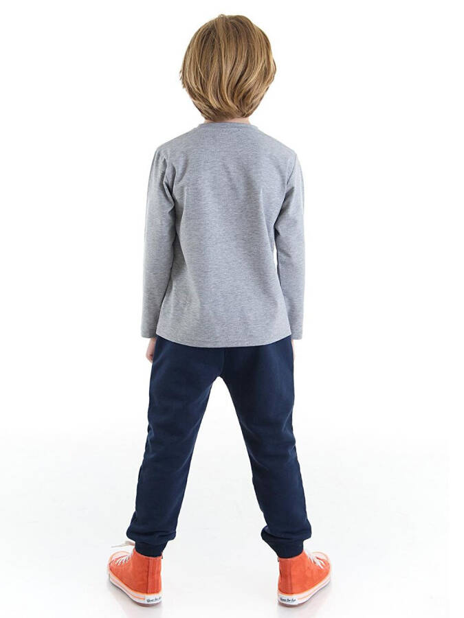 Geometric Fox Boys T-shirt Pants Set - 2