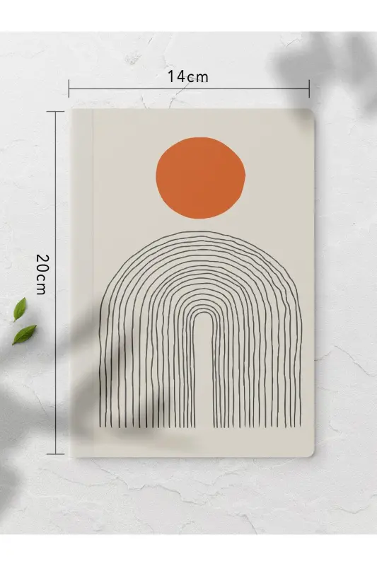 Geometric Sketchbook Set - 4 Pieces - 14cm*20cm - 64 Pages - Colorful I - 5