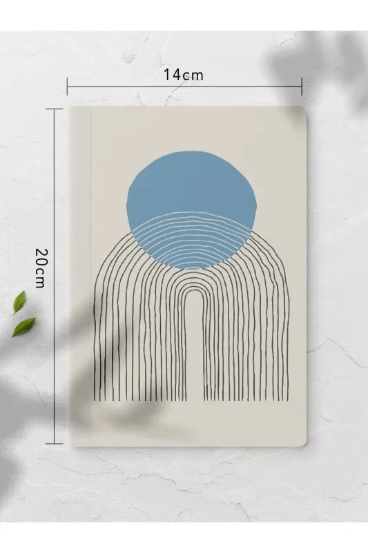 Geometric Sketchbook Set - 4 Pieces - 14cm*20cm - 64 Pages - Colorful I - 6