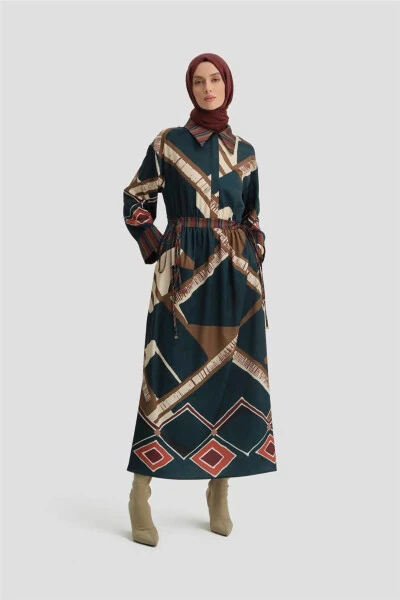 Geometrik Naqshli Ko'ylak - ARMINE