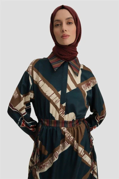 Geometrik Naqshli Ko'ylak - ARMINE (1)