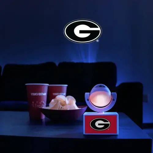 Georgia Bulldogs LED Mini Spotlight Projector Nite Light - SPORTICULTURE (1)