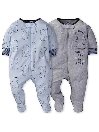 Gerber Baby Boys’ 2-Pack Sleep ‘N Play Pajamas - GERLO