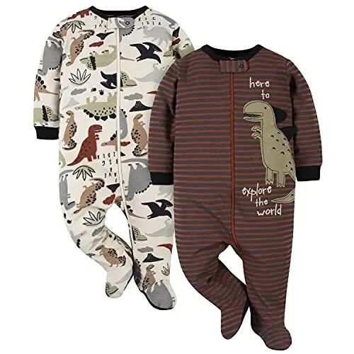 Gerber Baby Boys’ 2-Pack Sleep ‘N Play Pajamas - GERLO