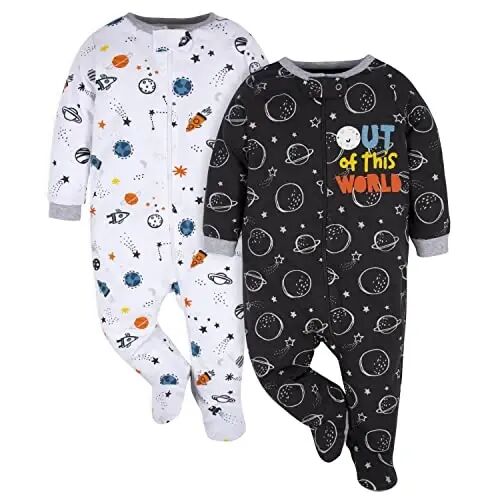 Gerber Baby Boys’ 2-Pack Sleep ‘N Play Pajamas - GERLO