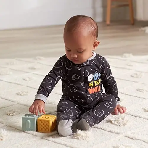 Gerber Baby Boys’ 2-Pack Sleep ‘N Play Pajamas - 3