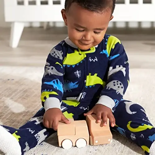 Gerber Baby Boys’ 2-Pack Sleep ‘N Play Pajamas - 3