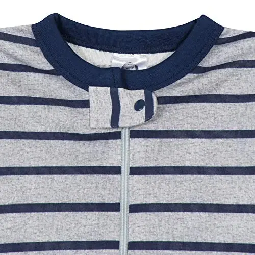 Gerber baby-boys 2-pack Snug Fit Footed Cotton Pajamas - 5