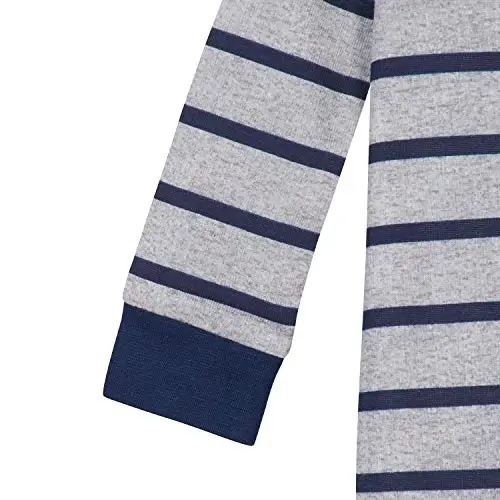 Gerber baby-boys 2-pack Snug Fit Oyoqli Paxta Pijamalari - 7