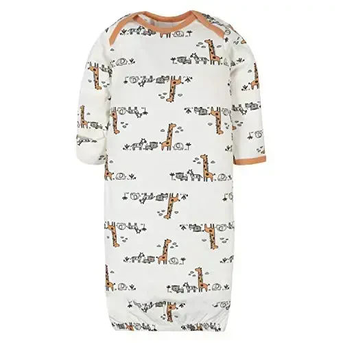 Gerber baby-boys 4-pack Sleeper Gown - 3