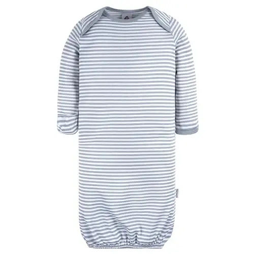 Gerber Baby Boys 4-Pack Sleeper Gown - 3
