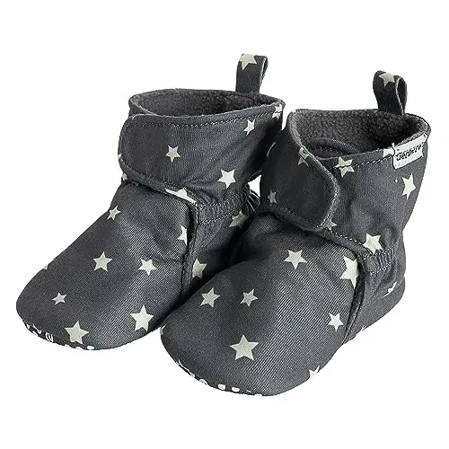 Gerber Baby Fleece Astarli O'rash Fasten Sirpanmaydigan Yumshoq Oyoq Kiyim Botinkalari - GERBER