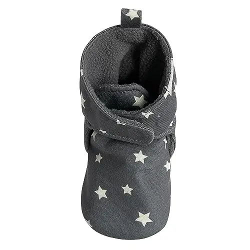 Gerber Baby Fleece Astarli O'rash Fasten Sirpanmaydigan Yumshoq Oyoq Kiyim Botinkalari - 3