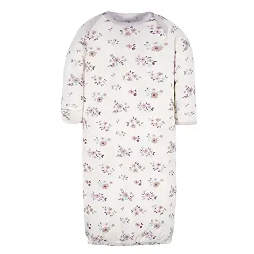 Gerber Baby Girls 4-Pack Sleeper Gown - 4