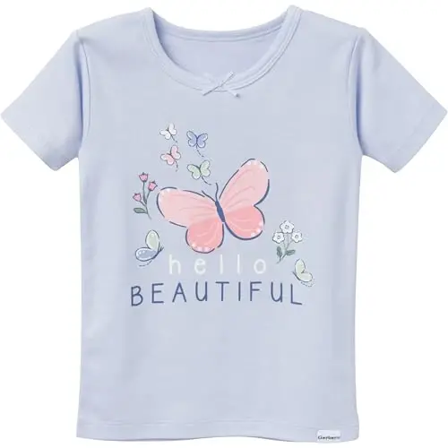 Gerber Baby Girls 4-Piece Cotton Pajama Set - GERBER (1)