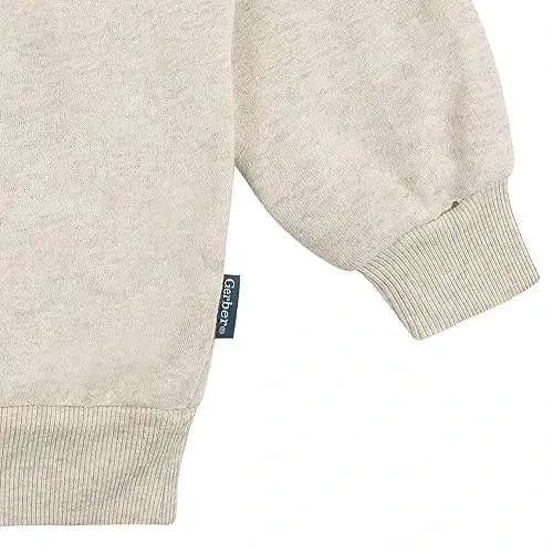 Gerber Baby Girls' Toddler 2 qismli Fleece Sviter va Jogger To'plami - 4