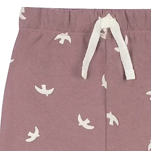 Gerber Baby Girls' Toddler 2 qismli Fleece Sviter va Jogger to'plami - 5