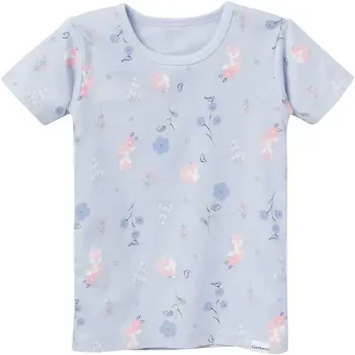 Gerber Baby Girls' Toddler Snug Fit 4-Piece Pajama Set - 4