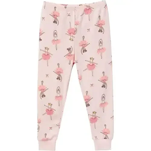 Gerber baby-girls Toddler Snug Fit 4-piece Pajama Set - 3