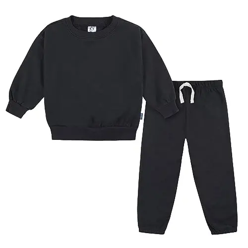 Gerber Baby & Toddler Boys' 2-Piece Fleece Sweatshirt and Jogger Set 