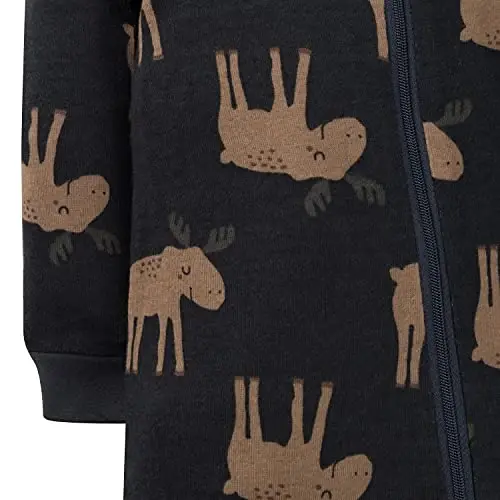 Gerber baby-boys 2-pack Snug Fit Footed Cotton Pajamas - 3