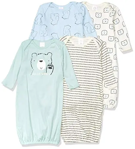 Gerber baby-boys 4-pack Sleeper Gown - 1