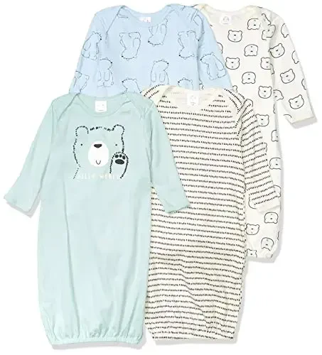 Gerber baby-boys 4-pack Sleeper Gown - 1