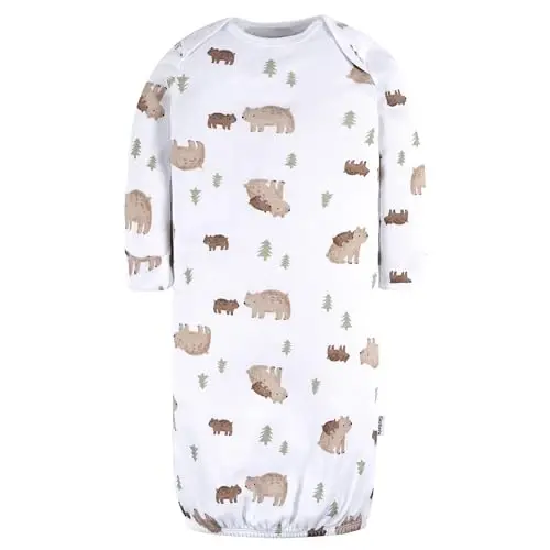 Gerber Baby Boys 4-Pack Sleeper Gown - 4