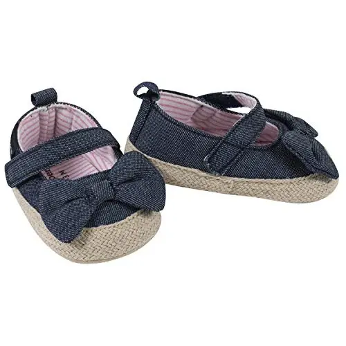 Gerber Baby-Girls Crib Shoes Newborn Infant Toddler Girls Mary Jane - 2