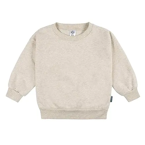 Gerber Baby Girls' Toddler 2-piece Fleece Sweatshirt and Jogger Set - 3