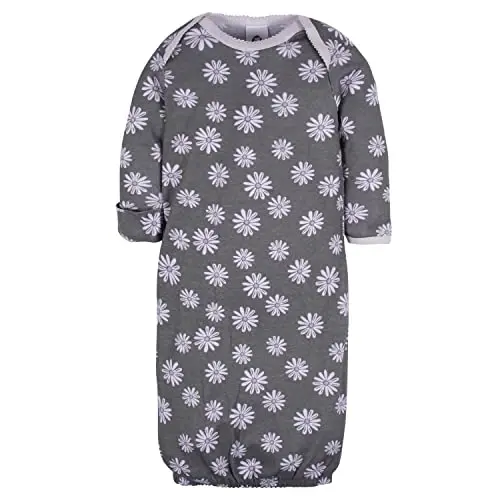 Gerber Baby Girls 4-Pack Sleeper Gown - 5