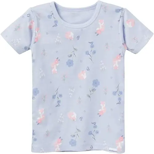 Gerber Baby Girls 4-Piece Cotton Pajama Set - 4