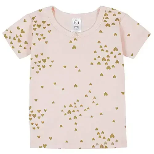 Gerber Baby Girls' Toddler Snug Fit 4-Piece Pajama Set - MODAZONE (1)