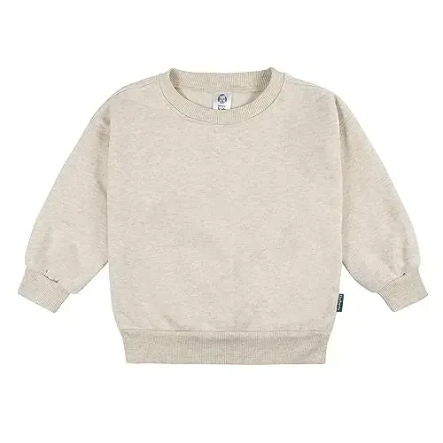 Gerber Baby Girls' Toddler 2-piece Fleece Sweatshirt and Jogger Set - 3