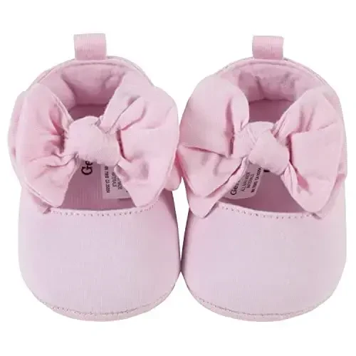 Gerber Baby Girls' Newborn Infant Girls' Ballet Crib Shoe - MODAZONE (1)