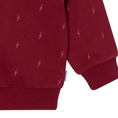 Gerber chaqaloq o'g'il bolalar uchun 2 qismli Fleece Sviter va Jogger to'plami - 5
