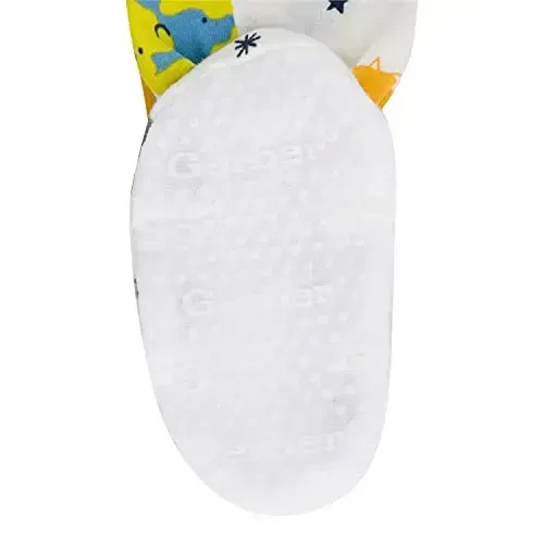 Gerber chaqaloq o'g'il bolalar uchun 2 to'plamli qulay oyoqli paxta pijamalari - 4