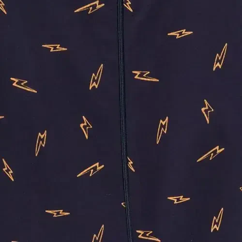 Gerber chaqaloq o'g'il bolalar uchun 2 to'plamli qulay oyoqli paxta pijamalari - 5