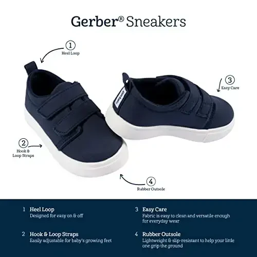 Gerber Kids' First Walker Sneakers - 4