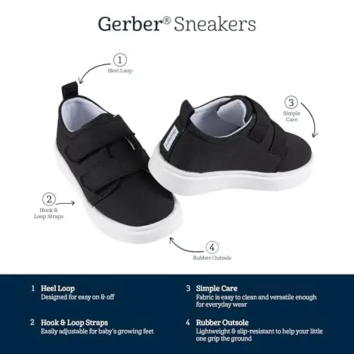 Gerber Kids' First Walker Sneakers - 6