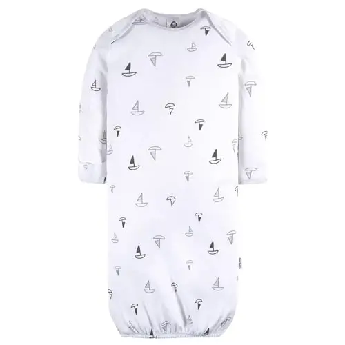 Gerber Baby Boys 4-Pack Sleeper Gown - 5