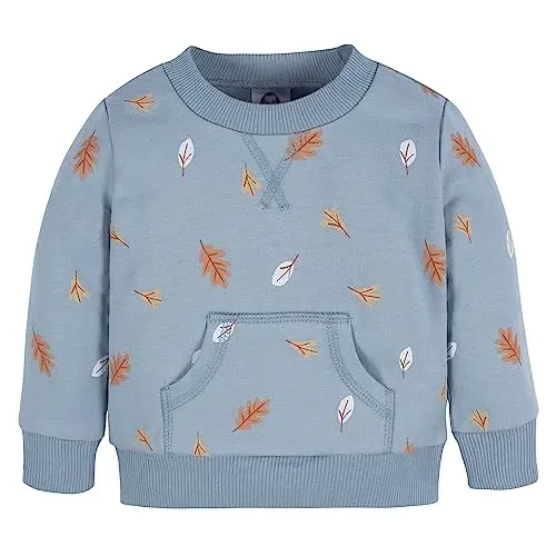 Gerber baby-boys Baby Boys Toddler 2-piece Fleece Sweatshirt and Jogger Set - 3