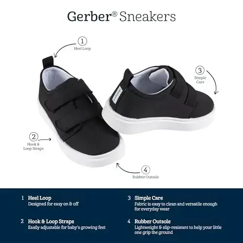 Gerber Kids' First Walker Sneakers - 6