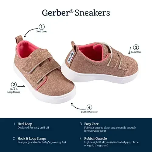 Gerber Kids' First Walker Sneakers - 5